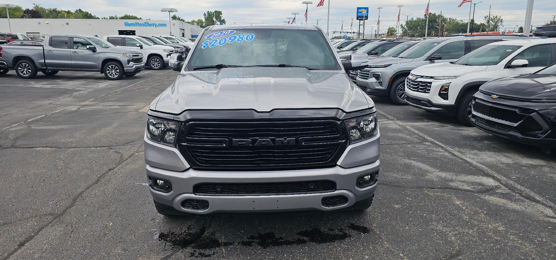 2020 RAM 1500 Big Horn Crew Cab 4x4 5'7" Box 4WD