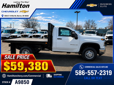 2026 Chevrolet Silverado 3500 HD Chassis Cab Work Truck 4WD