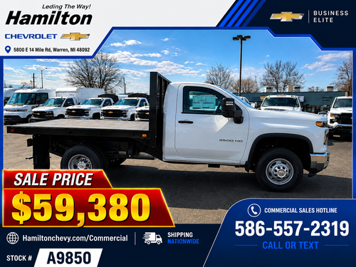 2026 Chevrolet Silverado 3500 HD Chassis Cab Work Truck 4WD