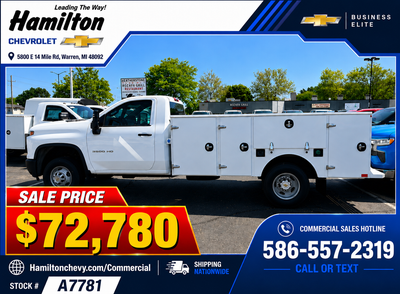 2025 Chevrolet Silverado 3500 HD Chassis Cab Work Truck 4WD