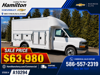 2026 Chevrolet Express Cutaway 3500 1WT RWD