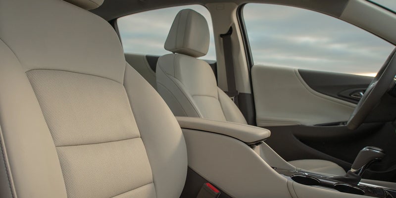 front seats of Chevrolet Malibu