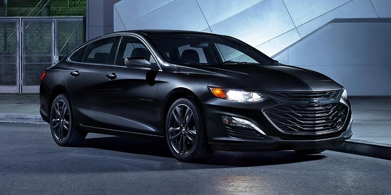 black Chevrolet Malibu