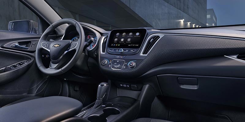 dashboard of Chevrolet Malibu